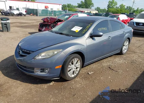 2009 Mazda Mazda6 I Touring из США, поврежденный, VIN 1YVHP82A895M36284